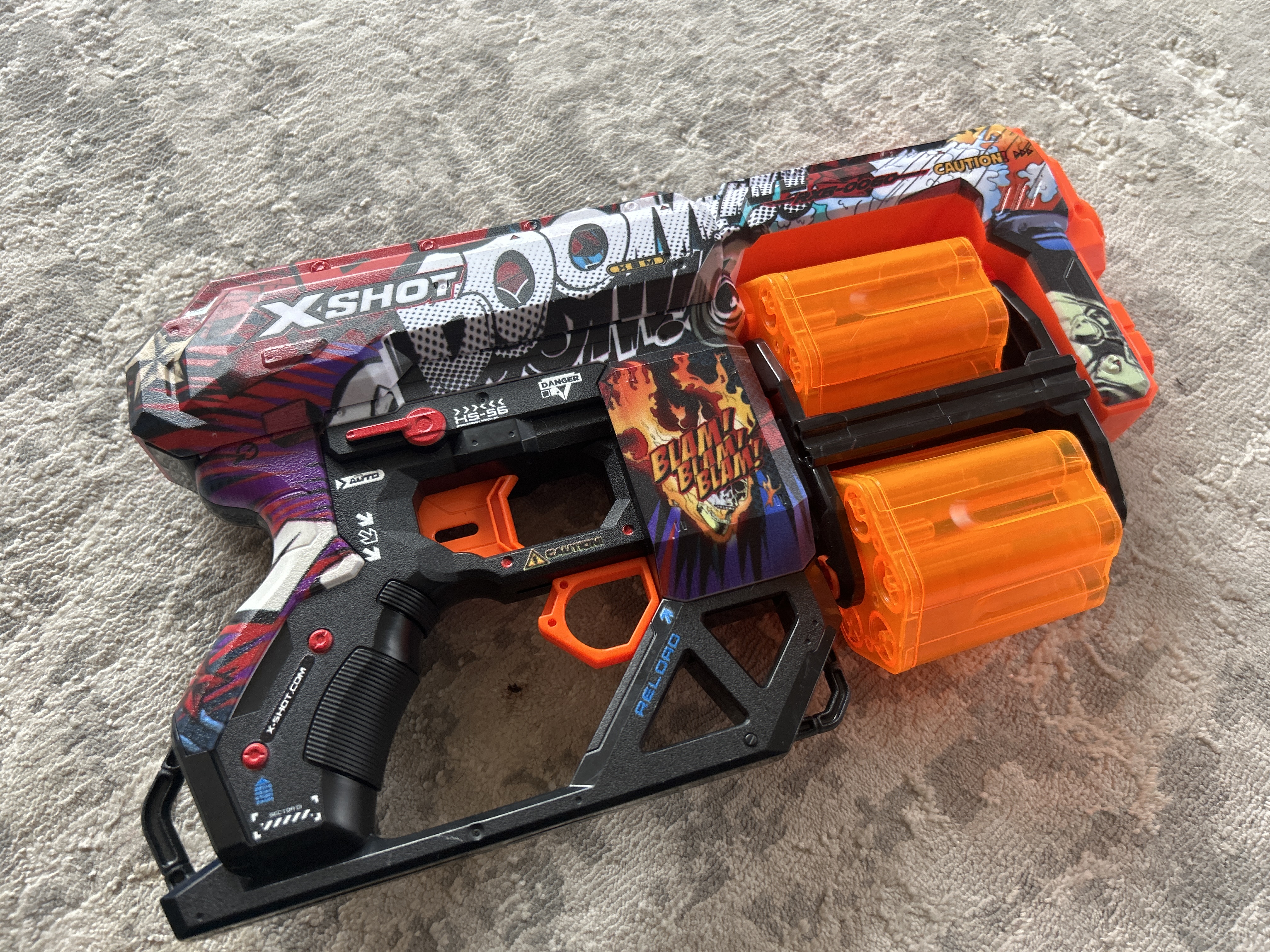 Watch Skins Dread Boom Foam Dart Shooter by XShot on Amazon Live